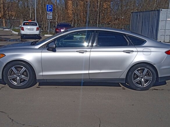 2014 Ford Fusion (North America) II, серебристый, 1090000 рублей - вид 9