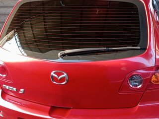 2004 Mazda 3 I (BK), красный, 450000 рублей, вид 3