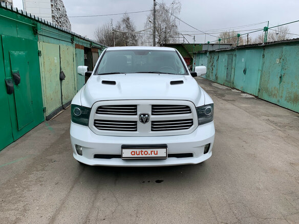 2013 Dodge RAM IV (DS/DJ), белый - вид 1