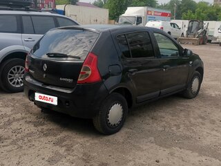 2012 Renault Sandero I, чёрный, 375000 рублей, вид 3