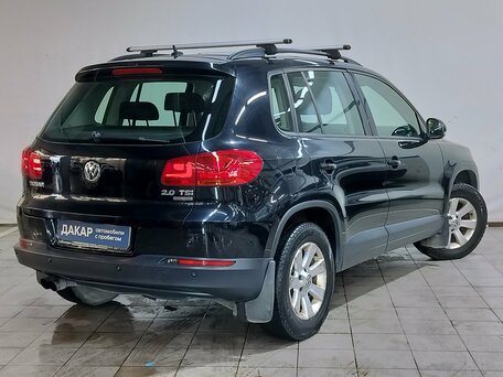 2013 Volkswagen Tiguan I Рестайлинг, чёрный, 1230000 рублей, вид 4