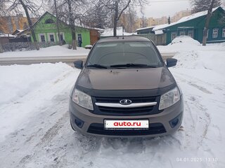 2017 Lada (ВАЗ) Granta I, коричневый, 560000 рублей, вид 1