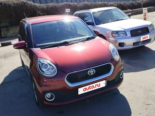 2017 Toyota Passo III, красный, 850000 рублей, вид 3