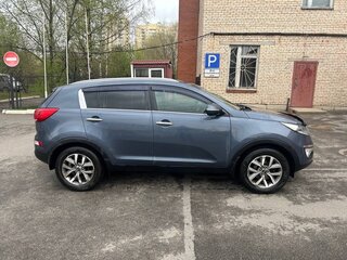 2015 Kia Sportage III Рестайлинг, синий, 1350000 рублей, вид 5