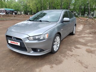 2013 Mitsubishi Lancer X Рестайлинг, серый, 610000 рублей, вид 1