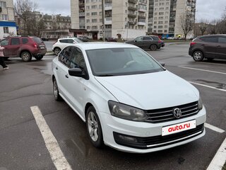 2019 Volkswagen Polo V Рестайлинг, белый, 600000 рублей, вид 2