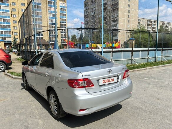 2013 Toyota Corolla X (E140, E150) Рестайлинг, серый, 970000 рублей - вид 6