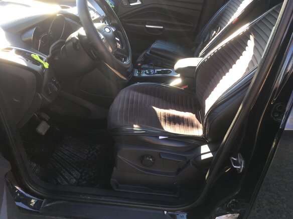 2013 Ford Kuga II, чёрный, 1200000 рублей - вид 3