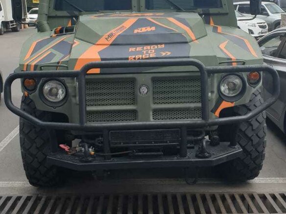 2014 ГАЗ 2330 «Тигр» 233001, зелёный - вид 7