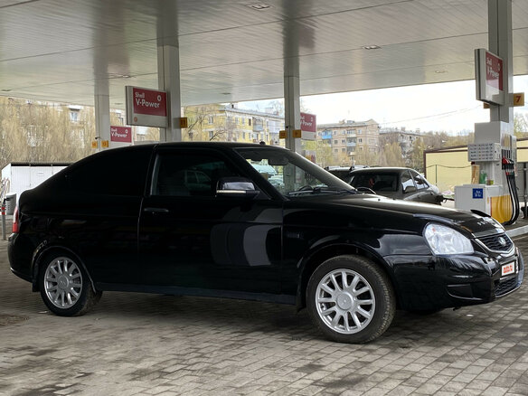 2010 Lada (ВАЗ) Priora I, чёрный - вид 6
