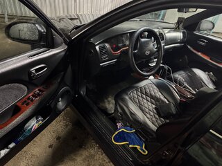 2006 Hyundai Sonata ТагАЗ IV (EF) Рестайлинг, чёрный, 470000 рублей, вид 3