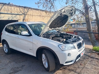 2013 BMW X3 20i xDrive II (F25), белый, 1680000 рублей, вид 4