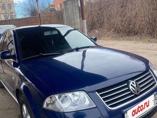 2002 Volkswagen Passat B5 Рестайлинг, синий, 680000 рублей, вид 2