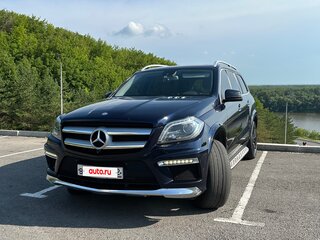 2015 Mercedes-Benz GL-Класс 350 II (X166), синий, 2799999 рублей, вид 1