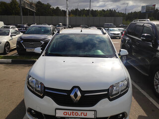 2018 Renault Sandero II, белый, 1300000 рублей, вид 2