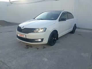 2017 Skoda Rapid I Рестайлинг, белый, 1282000 рублей, вид 1