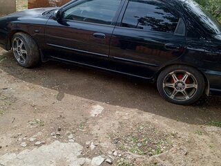 2008 Kia Spectra I Рестайлинг 2, чёрный, 330000 рублей, вид 2