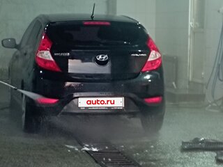 2014 Hyundai Solaris I, чёрный, 1400000 рублей, вид 3