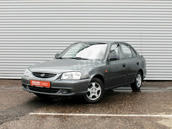 2007 Hyundai Accent ТагАЗ II, серый