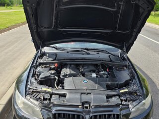 2008 BMW 3 серии 320i V (E90/E91/E92/E93), чёрный, 890000 рублей, вид 4