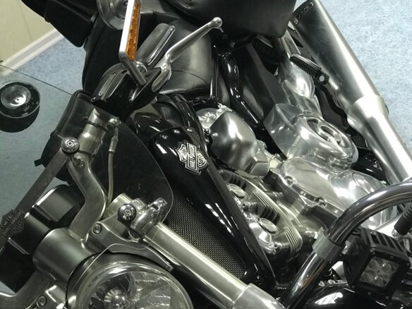 2010 Harley-Davidson V-Rod Muscle, чёрный, 1900000 рублей - вид 18
