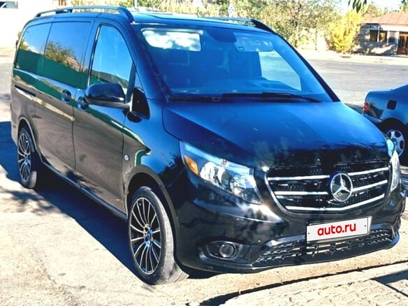 2017 Mercedes-Benz Metris, чёрный, 2800000 рублей - вид 1