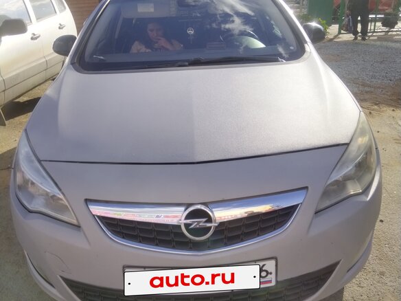 2010 Opel Astra J, серый, 540000 рублей - вид 1