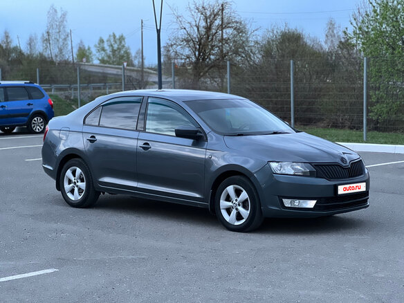 2014 Skoda Rapid Green Tec I, серый, 850000 рублей - вид 6