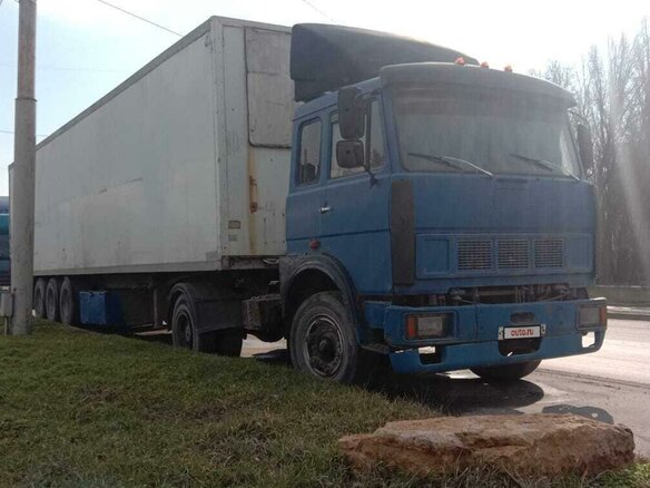 1991 МАЗ 5432, синий, 130000 рублей - вид 13
