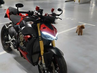 2022 Ducati Streetfighter V4, красный, 2222222 рублей, вид 2