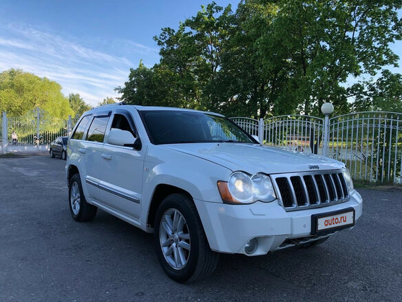 2008 Jeep Grand Cherokee III (WK), белый - вид 1
