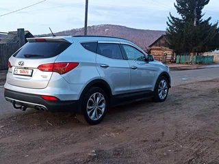 2013 Hyundai Santa Fe III, серебристый, 1325000 рублей, вид 1