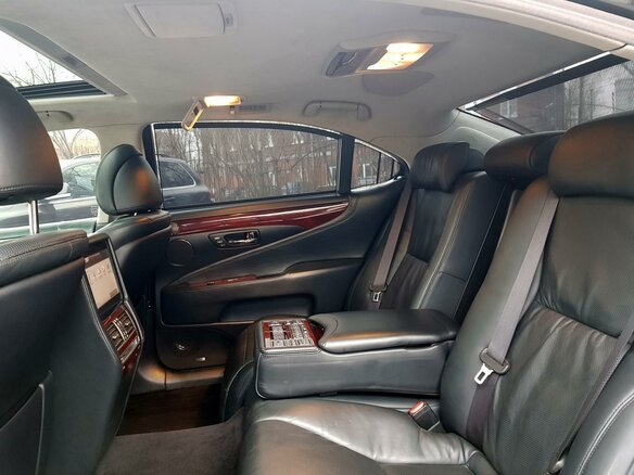2012 Lexus LS Long 460 L IV Рестайлинг, чёрный, 2750000 рублей - вид 11