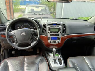 2008 Hyundai Santa Fe II, чёрный, 1250000 рублей, вид 5