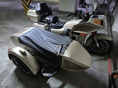 1988 Kawasaki ZG1200 Voyager, коричневый, 450000 рублей, вид 5