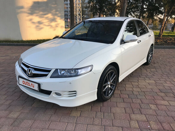 2007 Honda Accord Type S VII Рестайлинг, белый