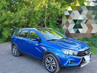 2021 Lada (ВАЗ) Vesta SW Cross I, синий, 1450000 рублей, вид 1