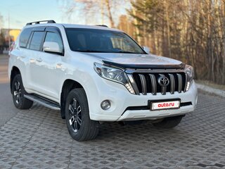 2014 Toyota Land Cruiser Prado 150 Series Рестайлинг 1, белый, 3890000 рублей, вид 2