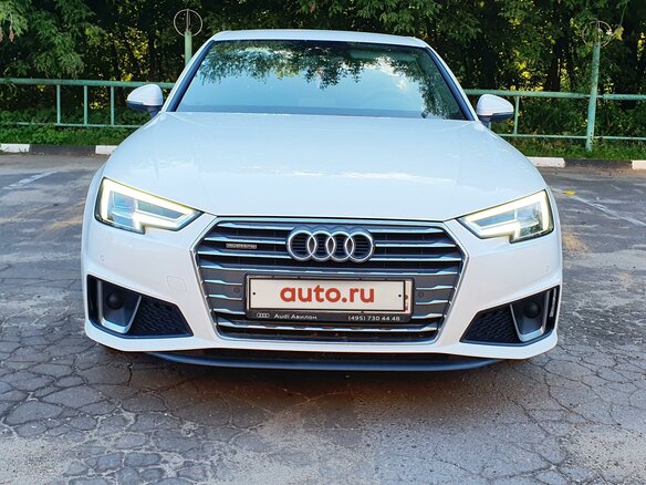 2019 Audi A4 V (B9), белый, 2700000 рублей - вид 1