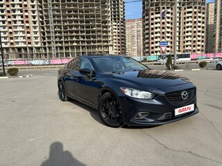 2017 Mazda 6 III (GJ) Рестайлинг, синий, 1640000 рублей, вид 3