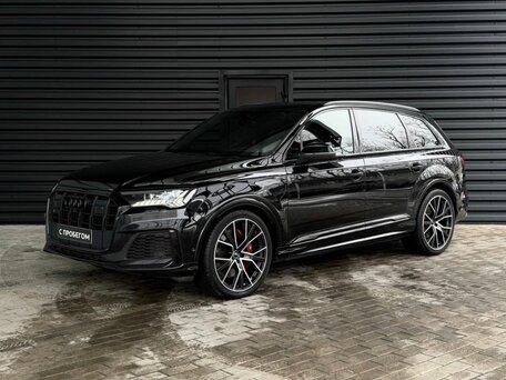 2021 Audi SQ7 I (4M) Рестайлинг, чёрный, 10290000 рублей, вид 1