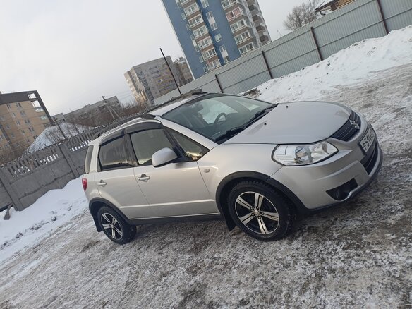 2007 Suzuki SX4 I (Classic), серебристый, 980000 рублей - вид 1