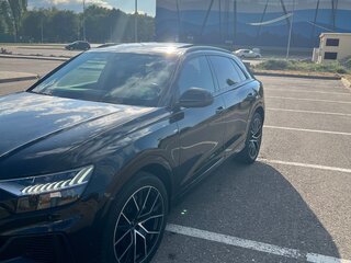 2020 Audi Q8 55 TFSI I (4M), чёрный, 6350000 рублей, вид 1