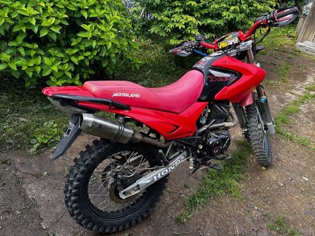 2015 Motoland XR250 Enduro, красный, 120000 рублей, вид 3