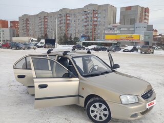 2007 Hyundai Accent ТагАЗ II, бежевый, 900000 рублей, вид 2