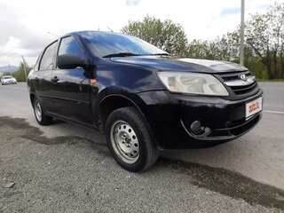 2013 Lada (ВАЗ) Granta I, чёрный, 353000 рублей, вид 1