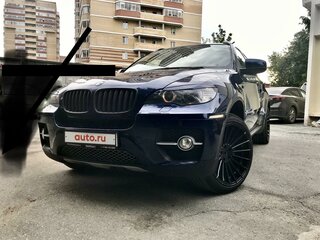2008 BMW X6 35i 6-speed I (E71), синий, 2200000 рублей, вид 2