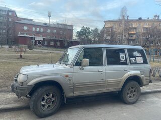2001 Hyundai Galloper II, серебристый, 510000 рублей, вид 4