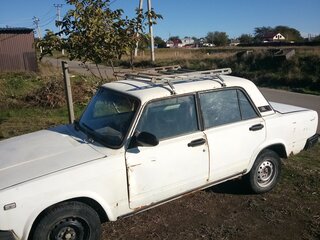 1997 Lada (ВАЗ) 2105, белый, 100000 рублей, вид 4