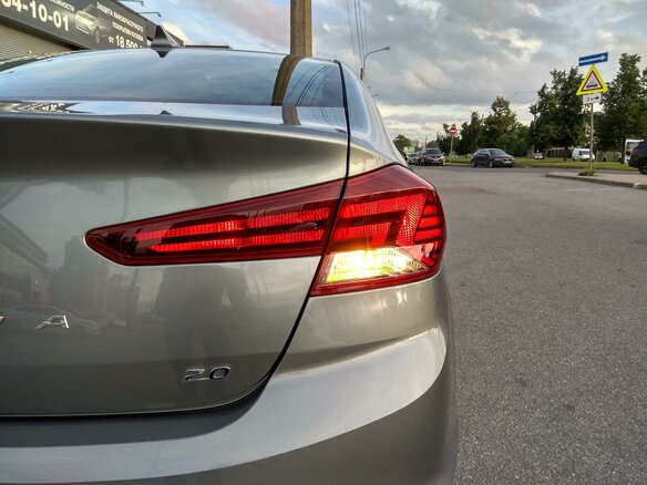 2019 Hyundai Elantra VI (AD) Рестайлинг, серый - вид 20
